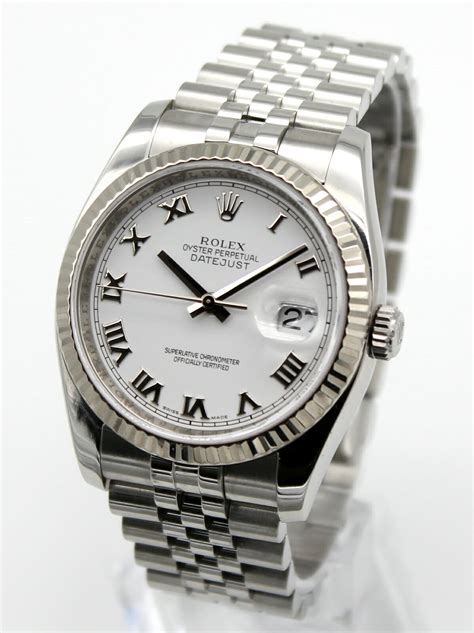 genuine rolex stainless steel bracelet|Rolex datejust 36 thickness.